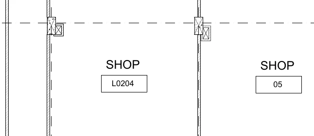 Two tag formats on one floor plate