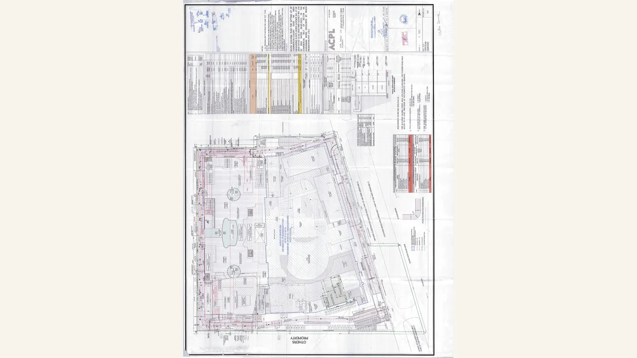 AIRIA site plan (service)