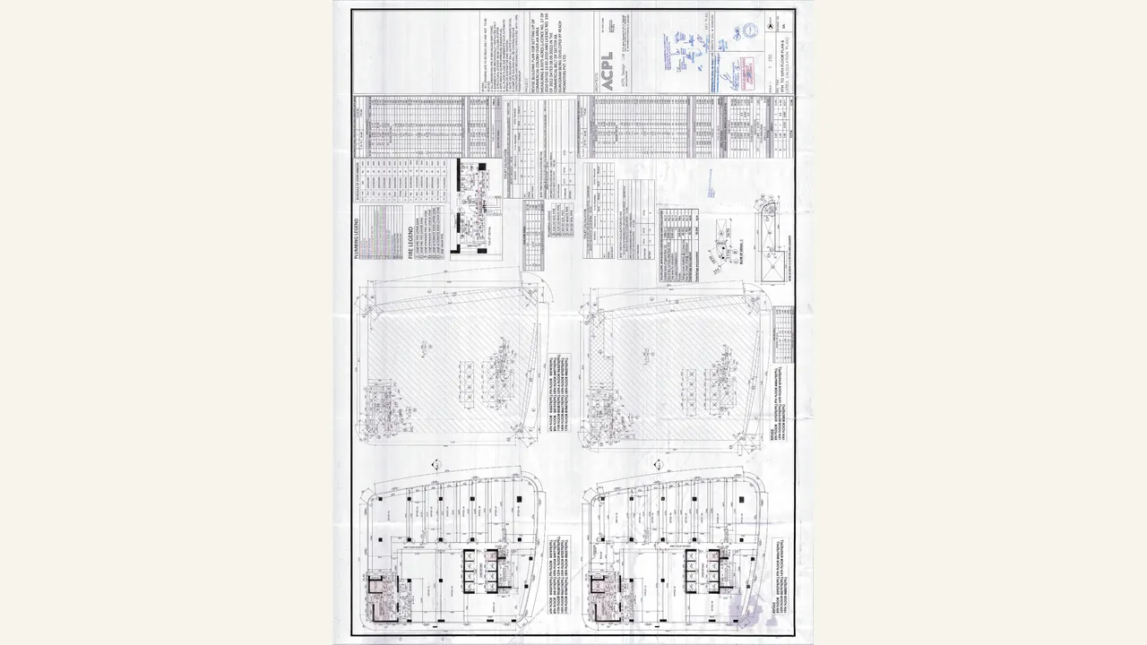 AIRIA 5th to 19th floor plan