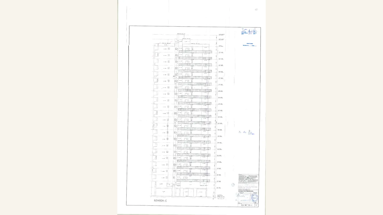 ANANTA VILASA 2.0: building elevation plan