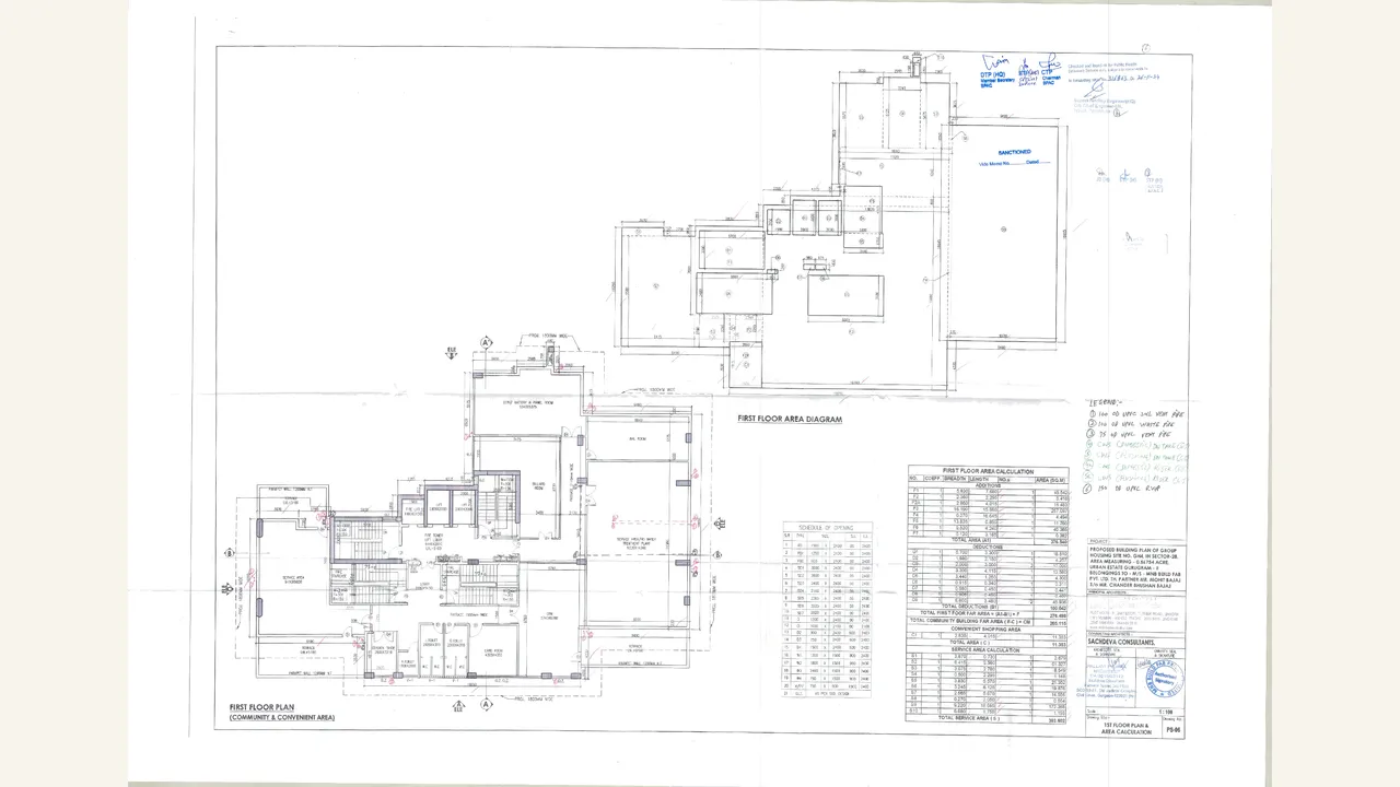 ANANTA VILASA 2.0: first-floor building plan