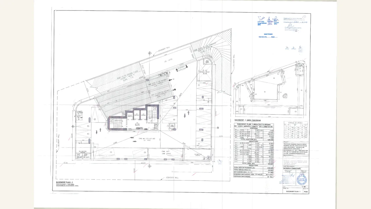 ANANTA VILASA 2.0: basement building plan