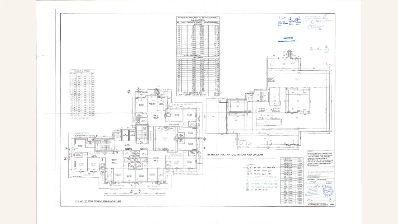 ANANTA VILASA 2.0: typical-floor building plan