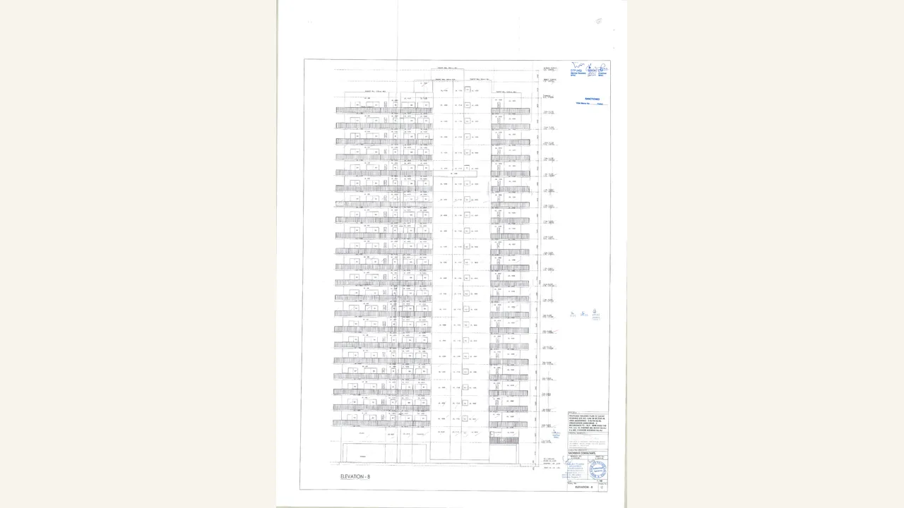 ANANTA VILASA 2.0: building elevation plan