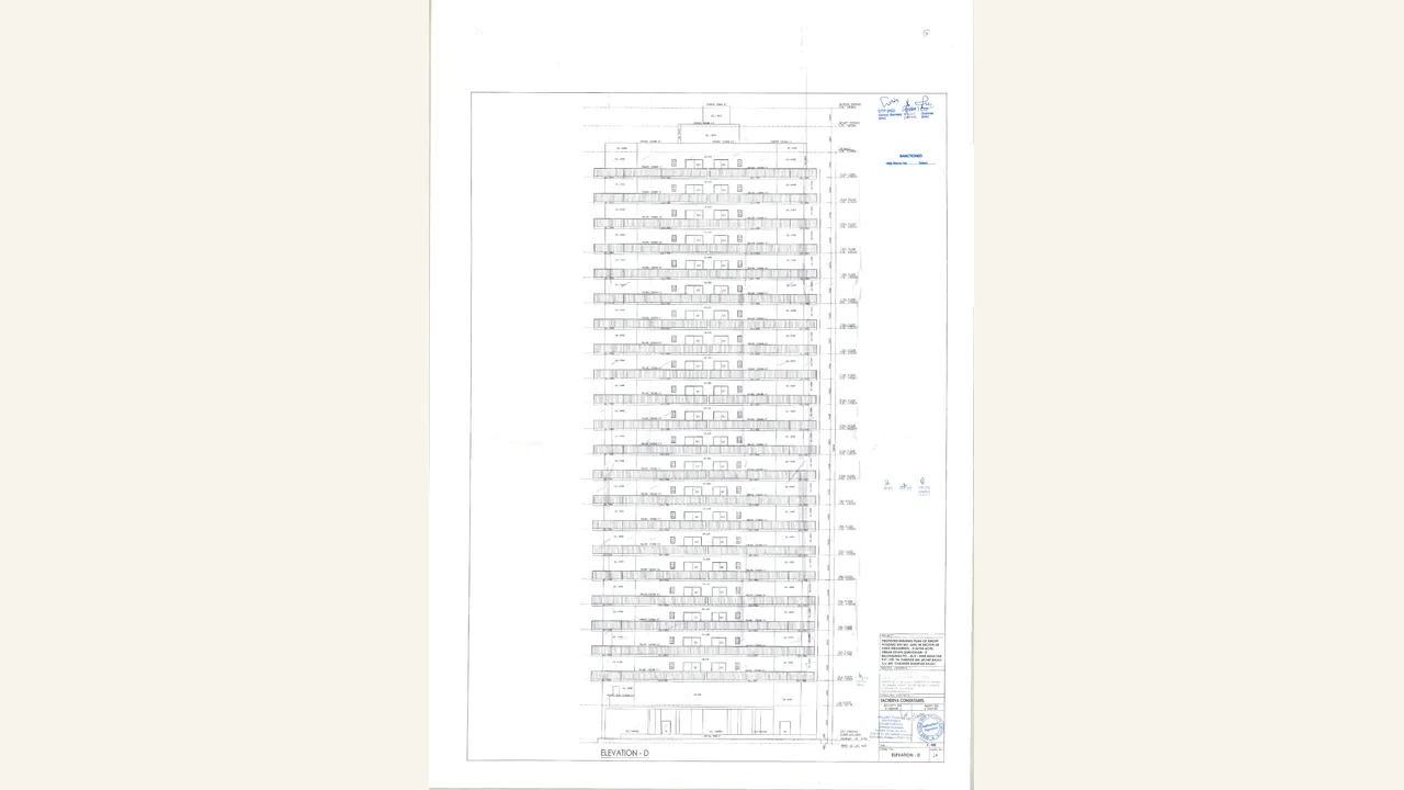 ANANTA VILASA 2.0: building elevation plan