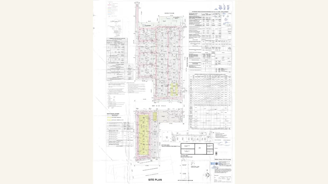 Authority-filed latest layout plan for ANTARES BY ROF