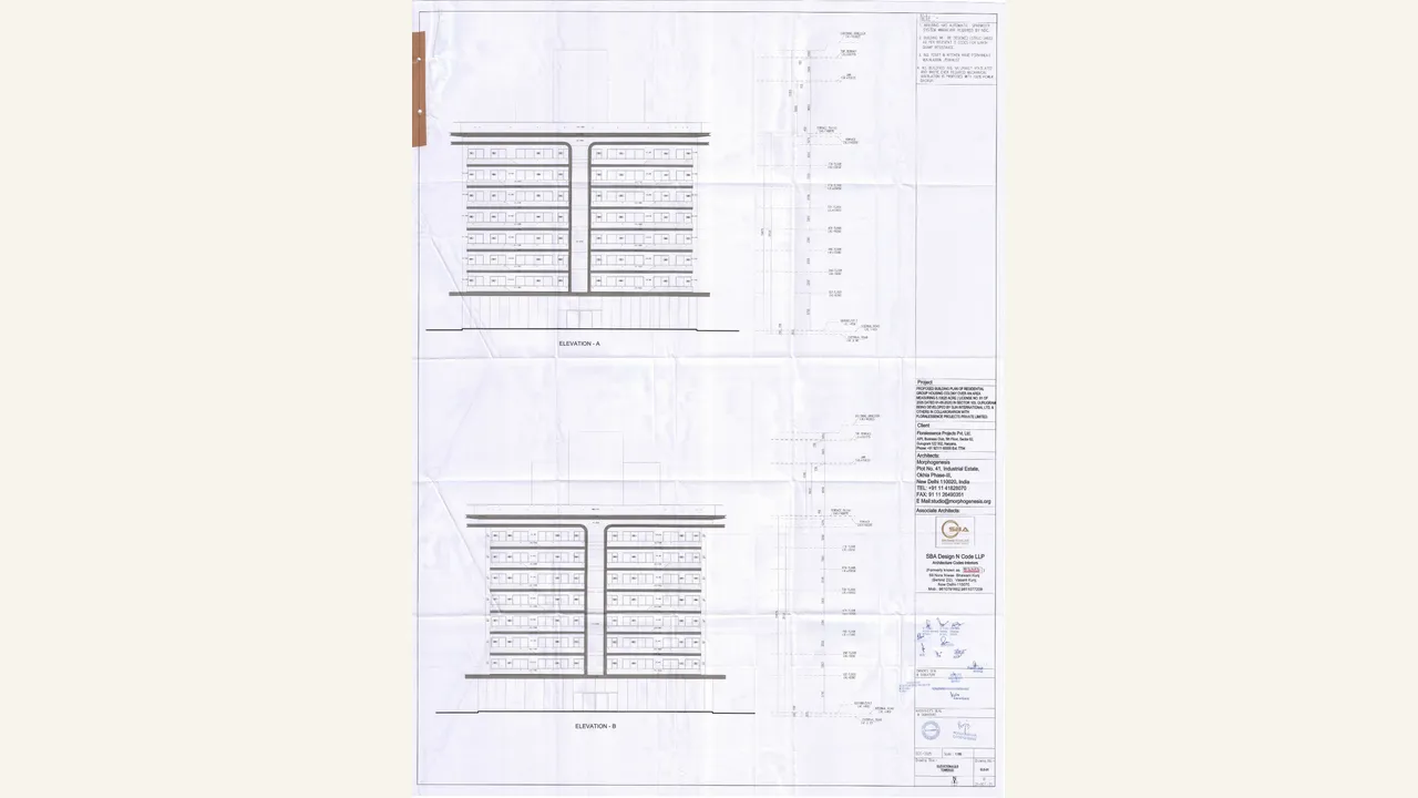Tower 02 elevations A and B visually verified for Aquaria at AIPL Lake City