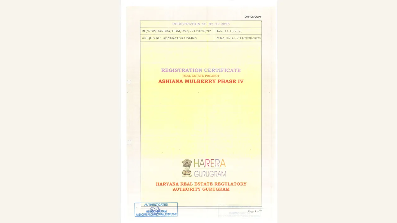 ASHIANA MULBERRY PHASE IV — approved plans