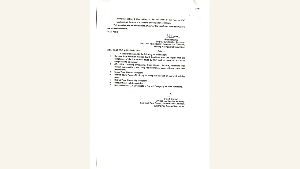 Aster Avenue 36 Phase 2 — approved plans