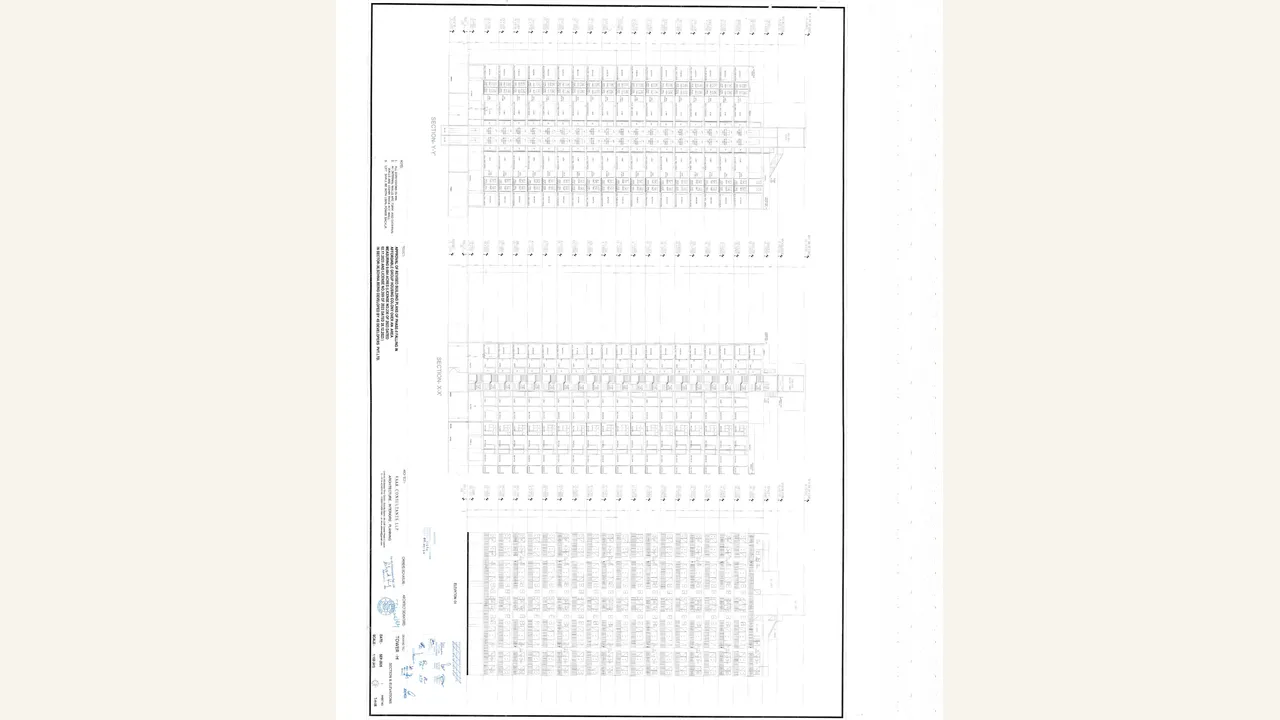 Tower H section and elevations visually verified for Aster Avenue 36 Phase 2