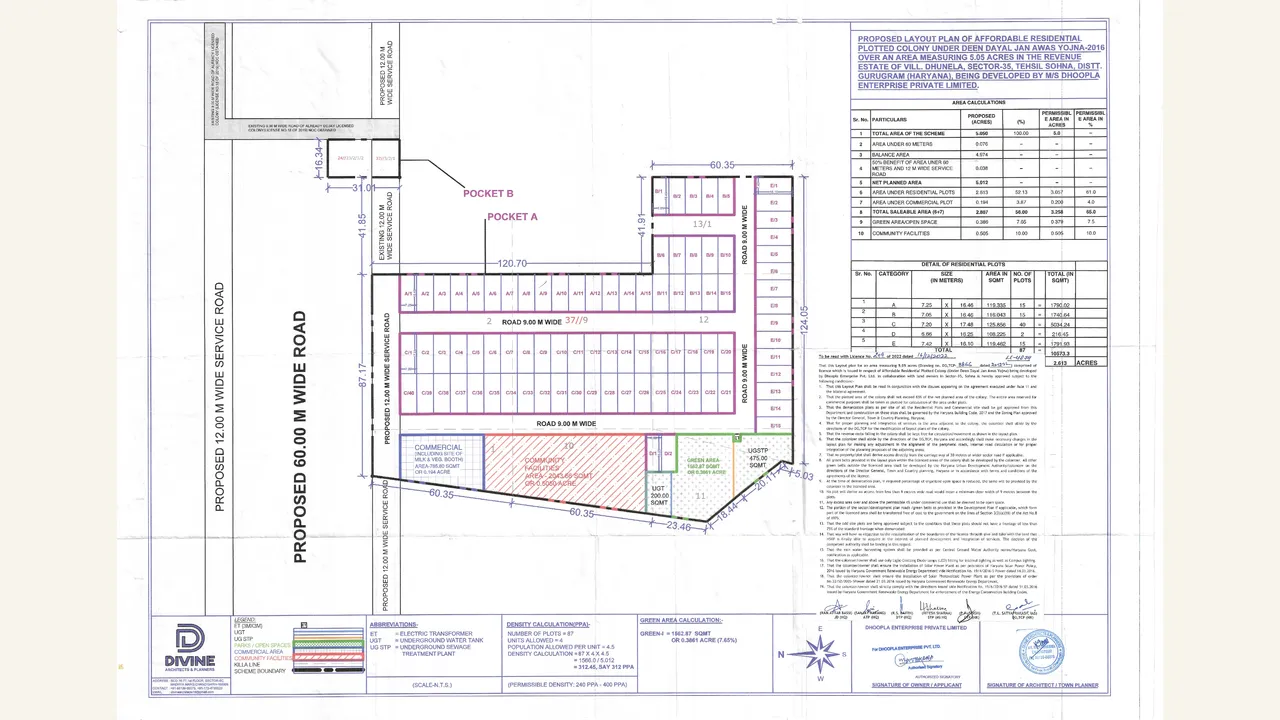 latest layout plan for BONHEUR AVENUE PHASE 2