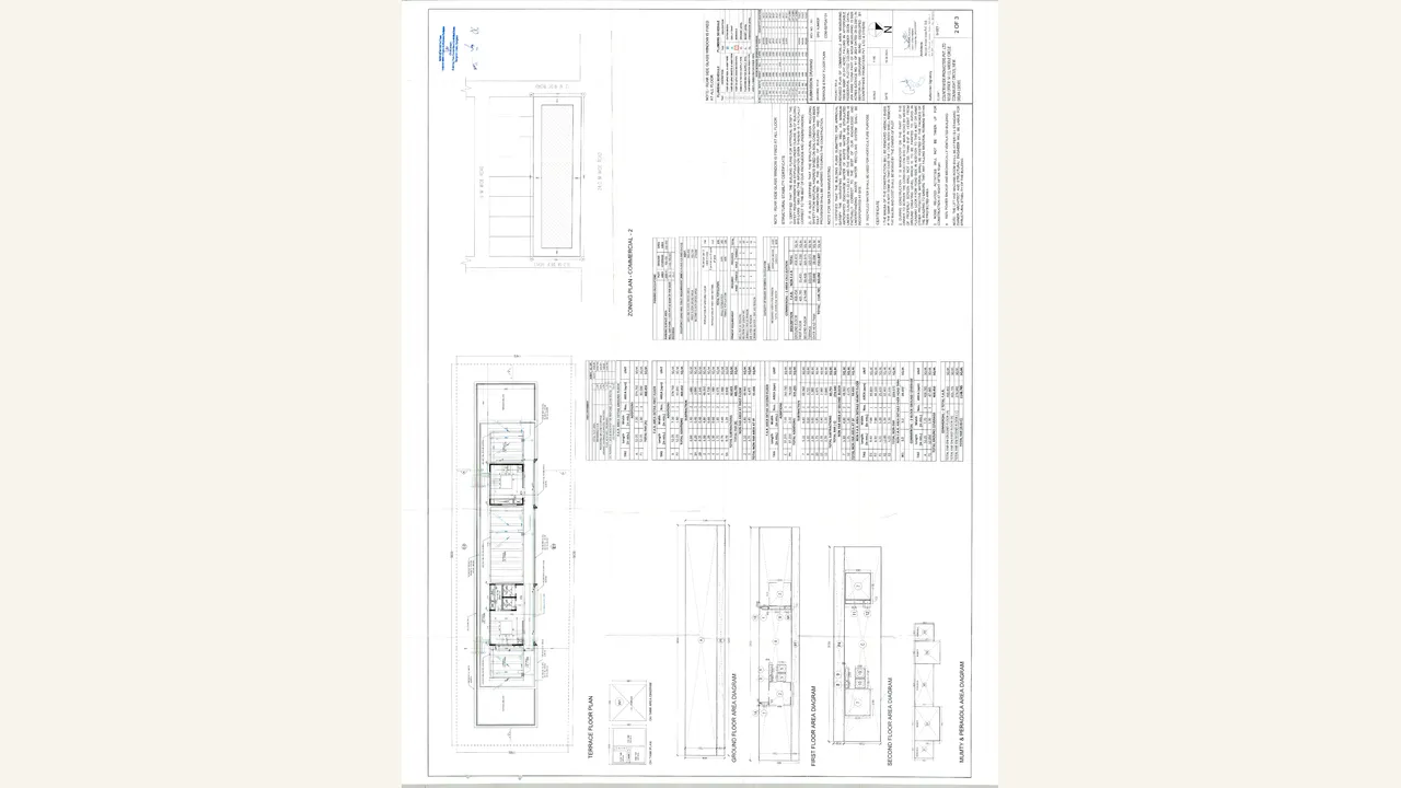 IN CASE OF GROUP HOUSING/ COMMERCIAL SITES, A COPY OF THE APPROVED SITE PLAN drawing for BPTP Green Oaks Boulevard II