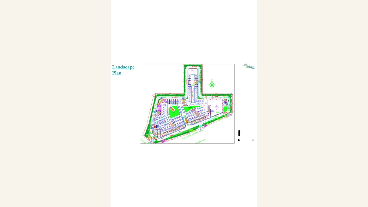 CITY CENTRE 92 landscape plan
