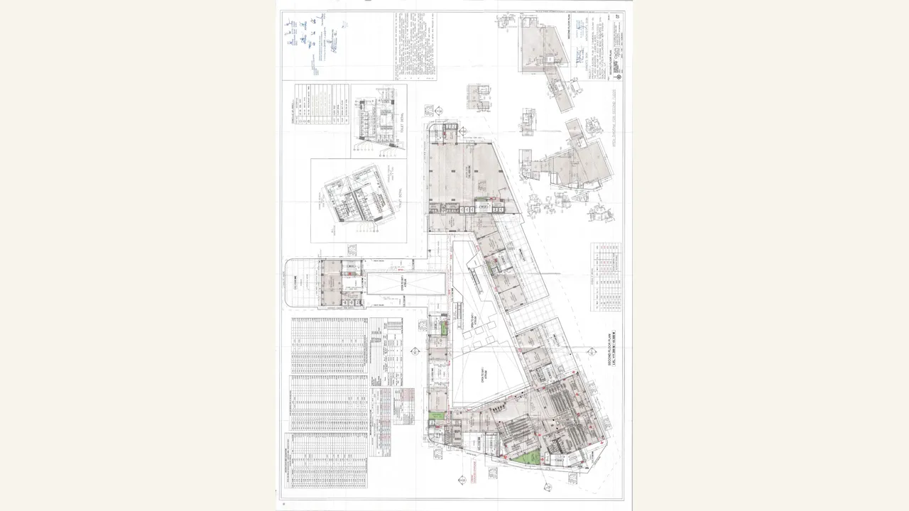 CITY CENTRE 92 second floor plan