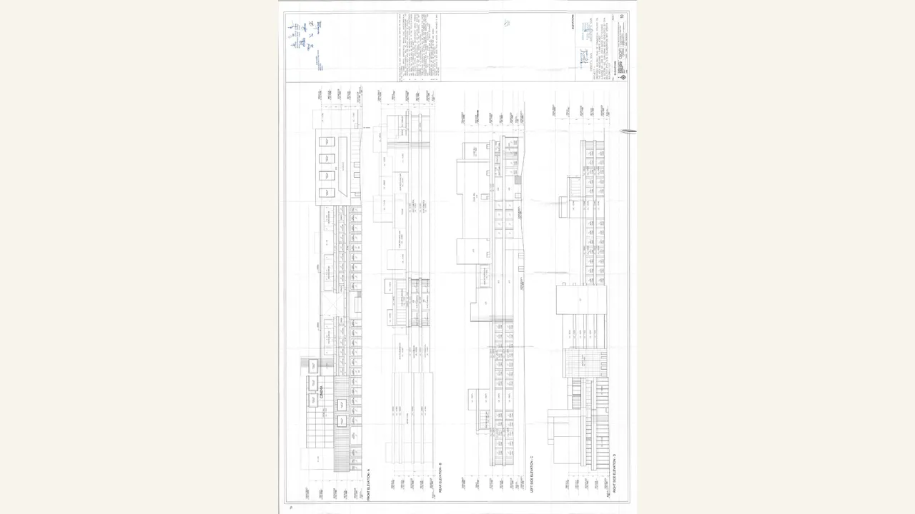 CITY CENTRE 92 elevation plan