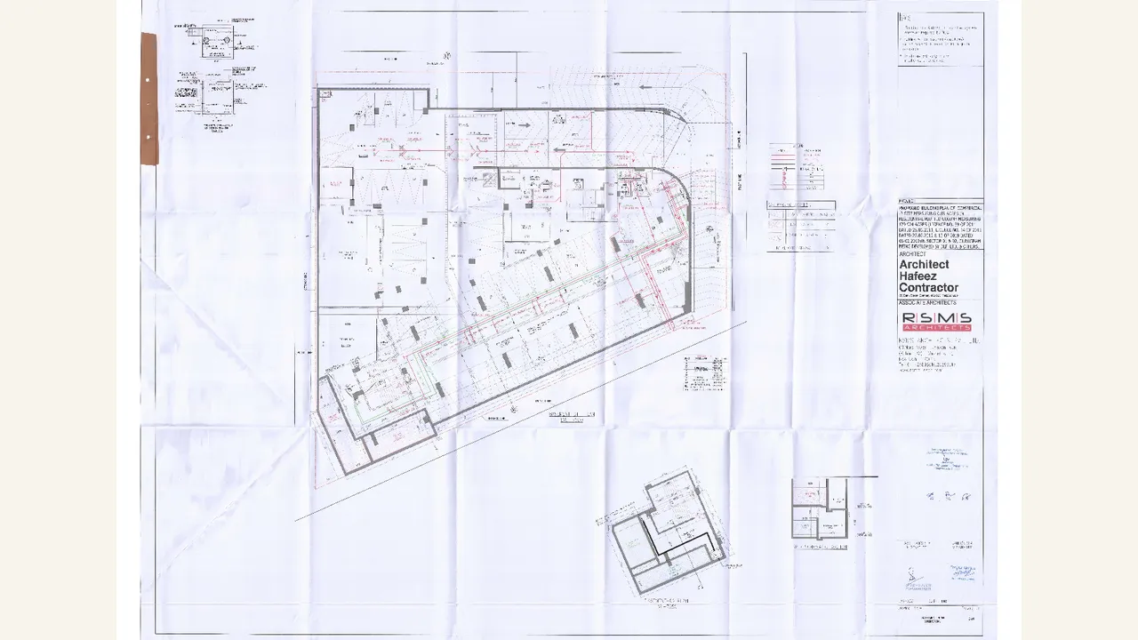CLUB ARCADE Basement plan drawing PDF