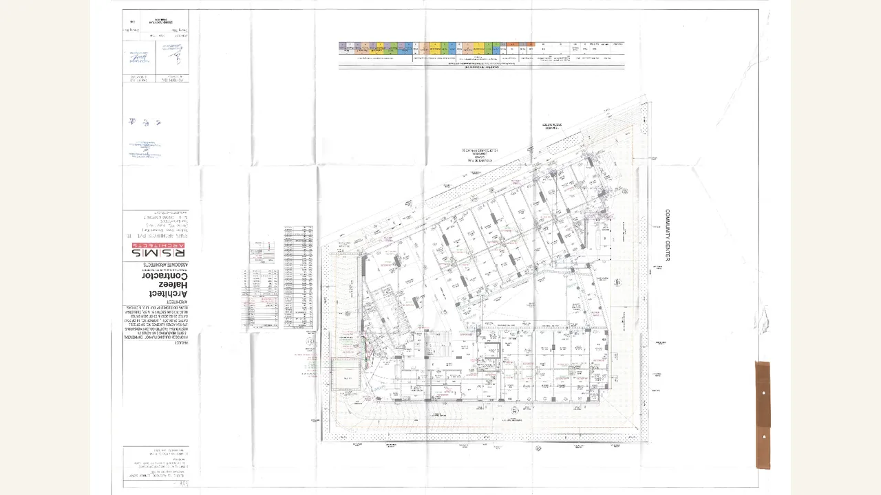 CLUB ARCADE Floor plans drawing PDF