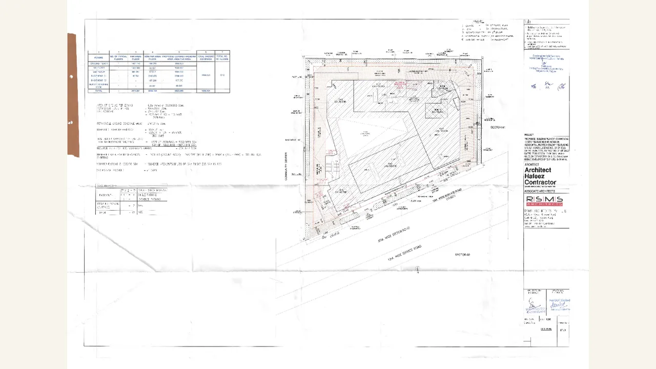 CLUB ARCADE In case of group housing/ commercial sites, a copy of the approved site plan drawing PDF