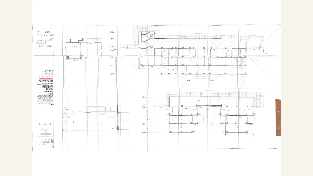 CLUB ARCADE Section plan drawing PDF