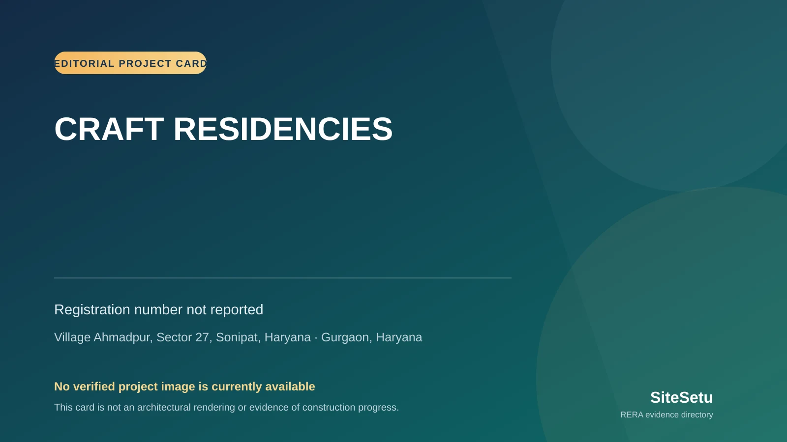 CRAFT RESIDENCIES