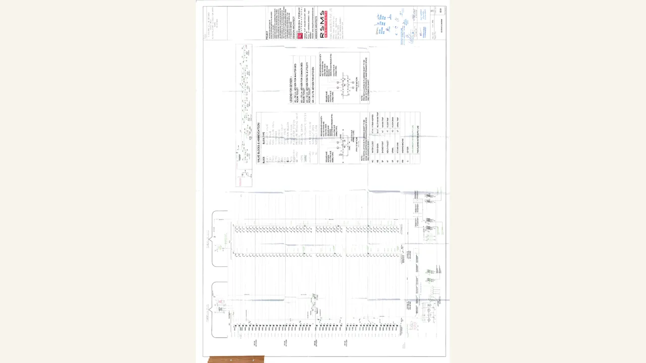 DLF Privana North schematic tower a-f