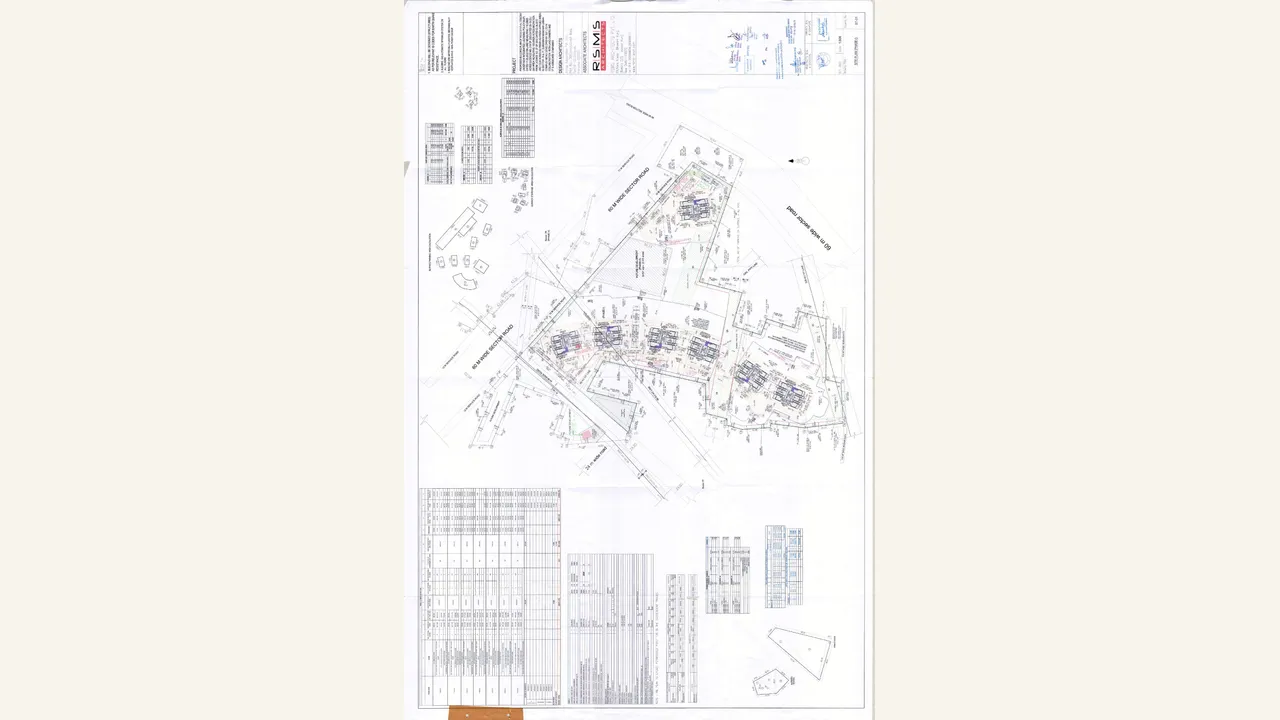 DLF PRIVANA SOUTH — approved plans