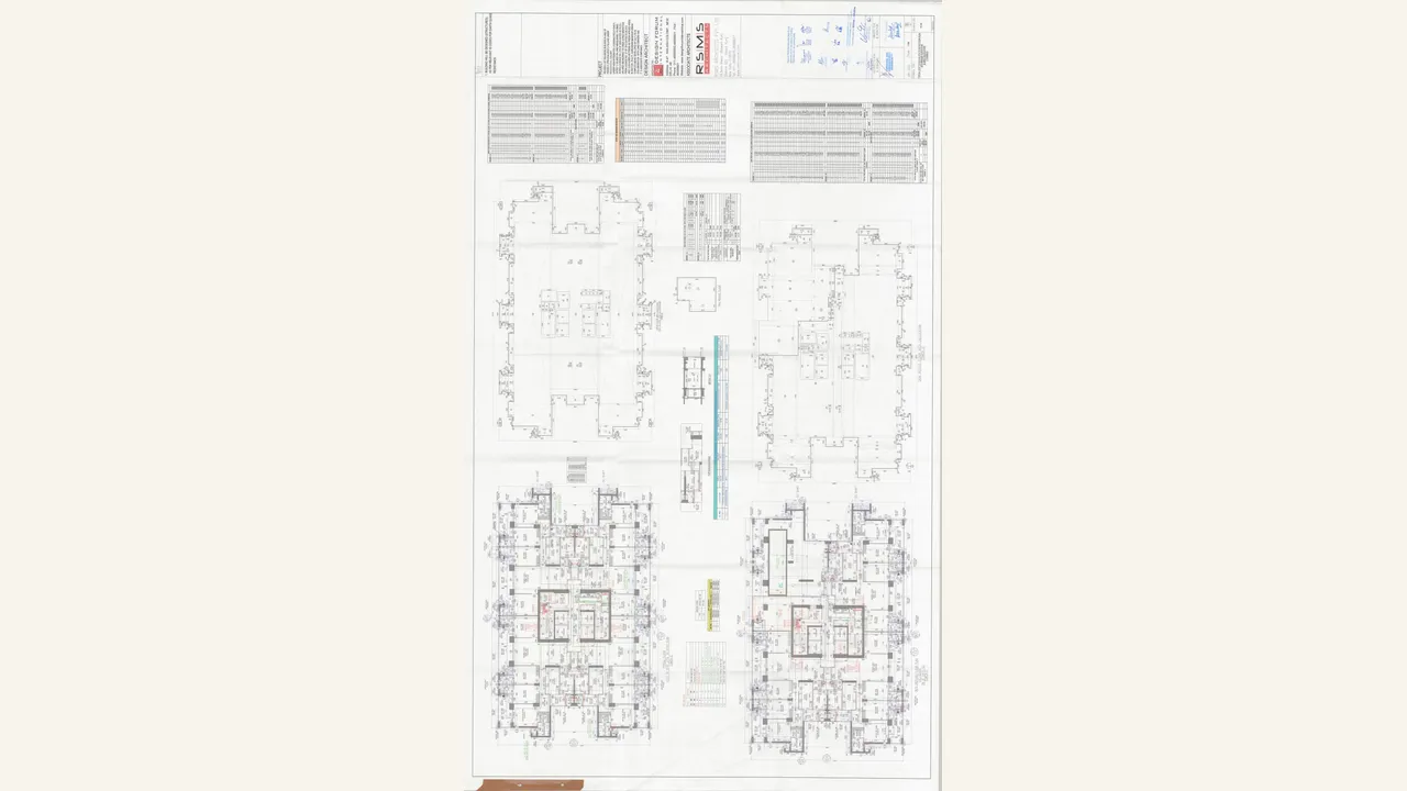 DLF PRIVANA WEST Typical floor plan (11-16 \u0026 18-20), 17th refuge floor plan \u0026 area cal (t-e) drawing PDF