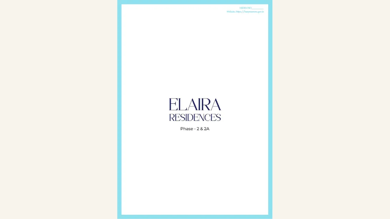 BROCHURE drawing for Elaira Residences Phase 2 \u0026 2A