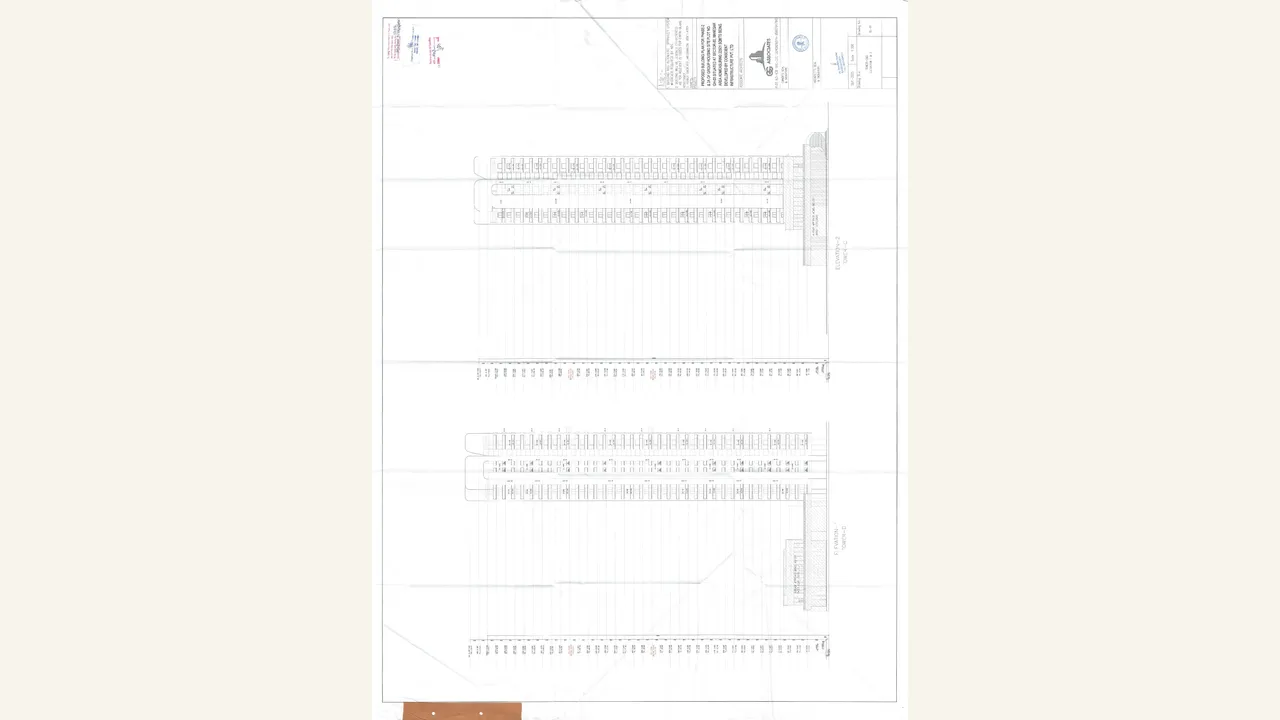 TOWER-C\u0026D ELEVATION 1 \u0026 2 EL-1 drawing for Elaira Residences Phase 2 \u0026 2A