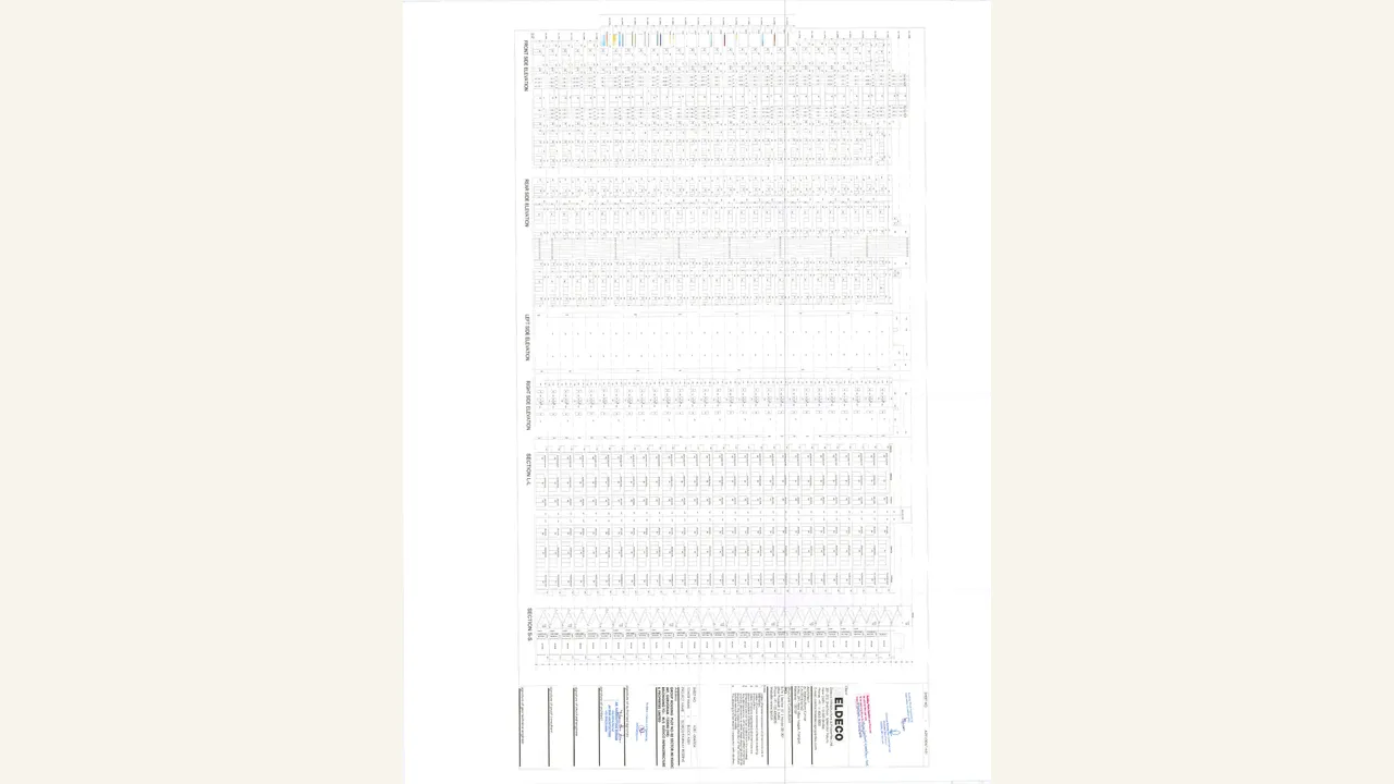 A2b1   Elevations \u0026 Section (Form A H Upload; 22 10 2024) visually verified for Eldeco Fairway Reserve