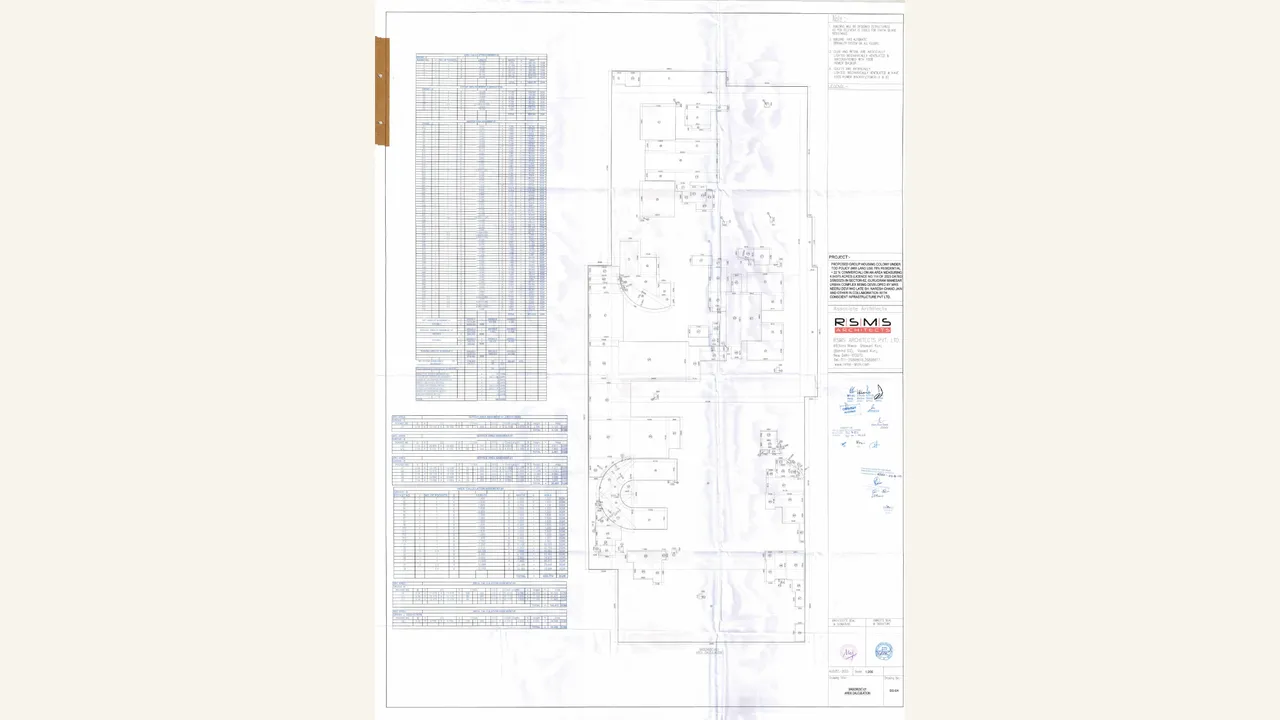 ELEVATE RESERVE architectural/engineering plan or approval shown in the completed visual audit