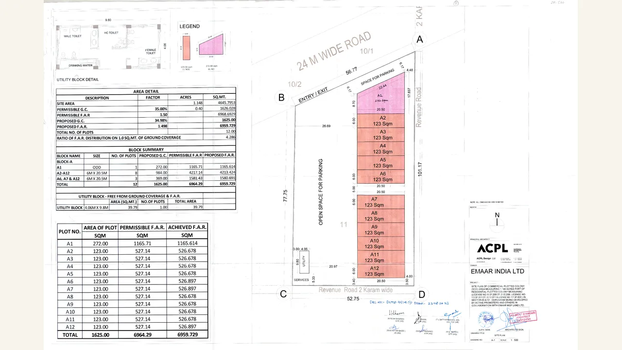 EMAAR BUSINESS DISTRICT 65NXT (EBD 65NXT) — approved plans