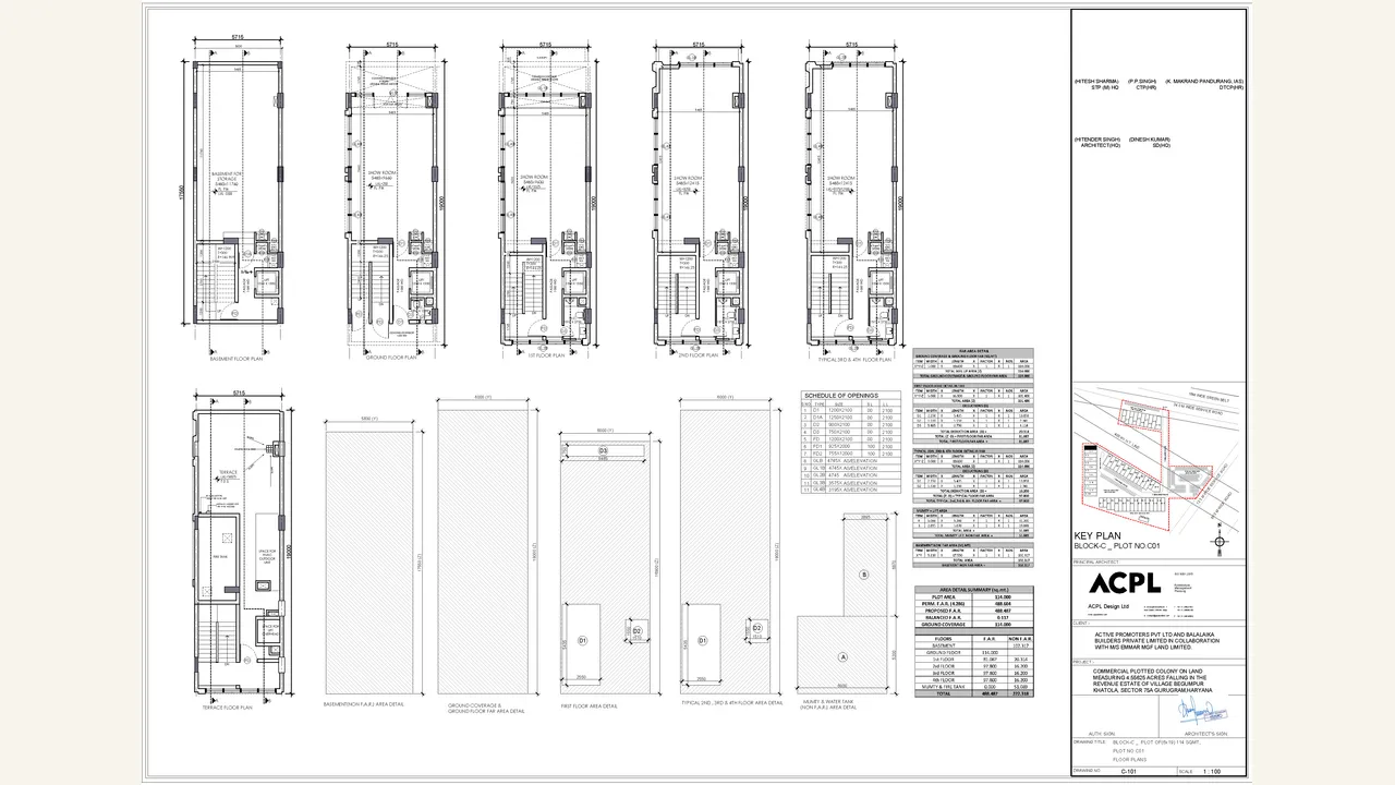 STANDARD PLAN SUBMISSION-C01 for EMAAR BUSINESS DISTRICT 75A