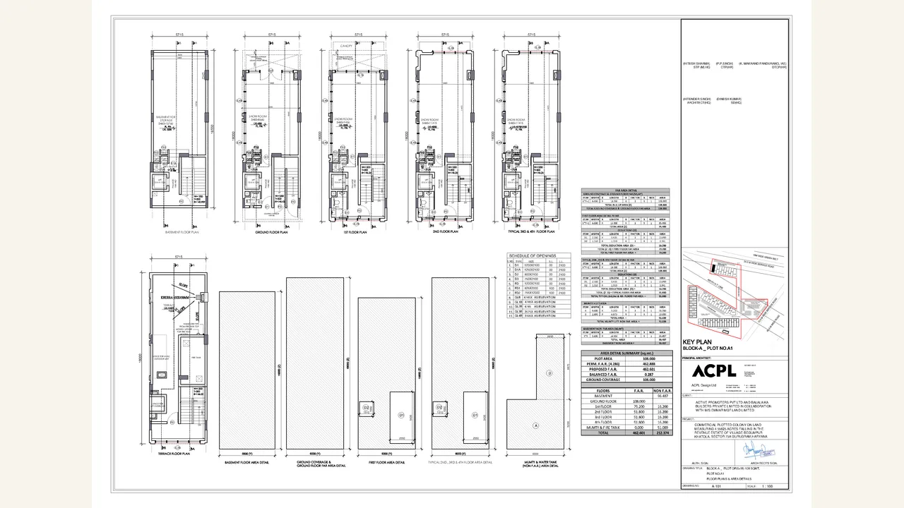 STANDARD PLAN SUBMISSION-A1 for EMAAR BUSINESS DISTRICT 75A