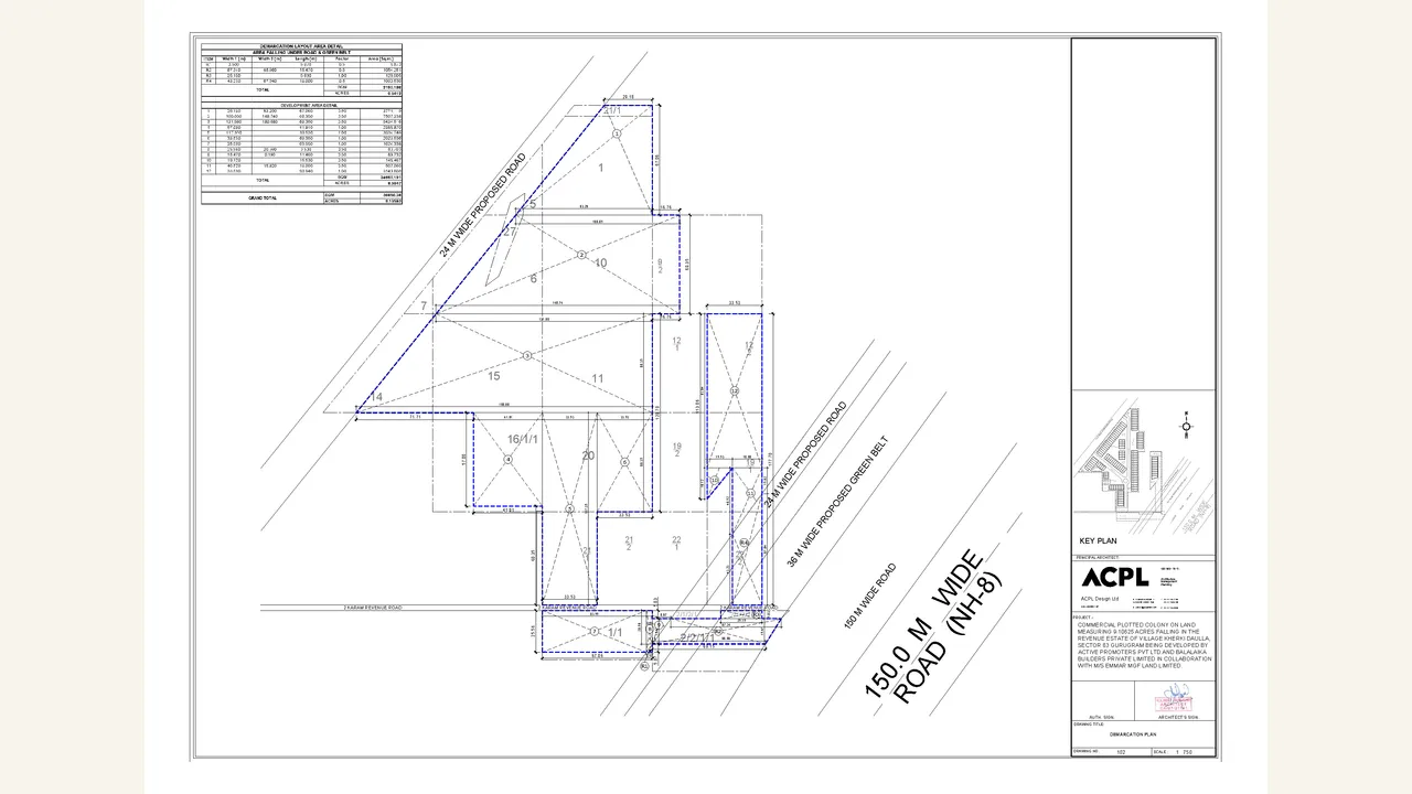 EMAAR BUSINESS DISTRICT 83 — approved plans