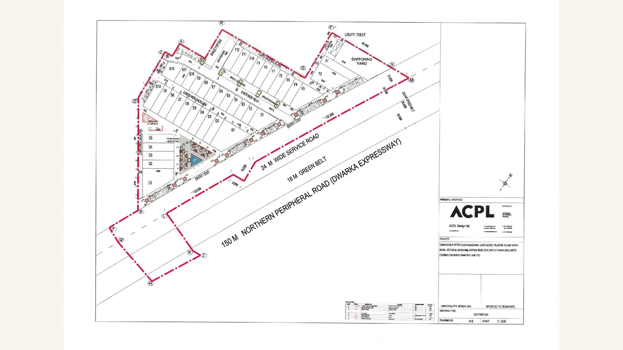 Authority-filed lighting plan for Emaar Business District 99 NXT