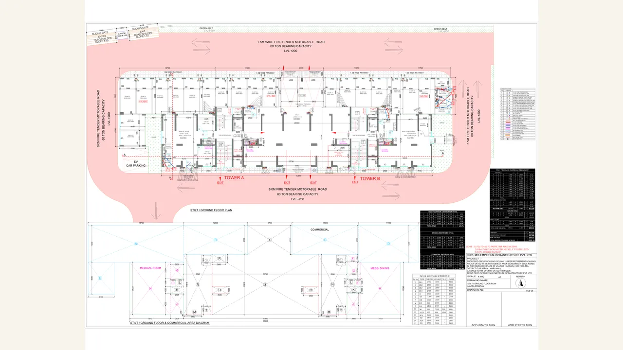 STILT GROUND FLOOR PLAN reviewed for EMPERIUM TITAN