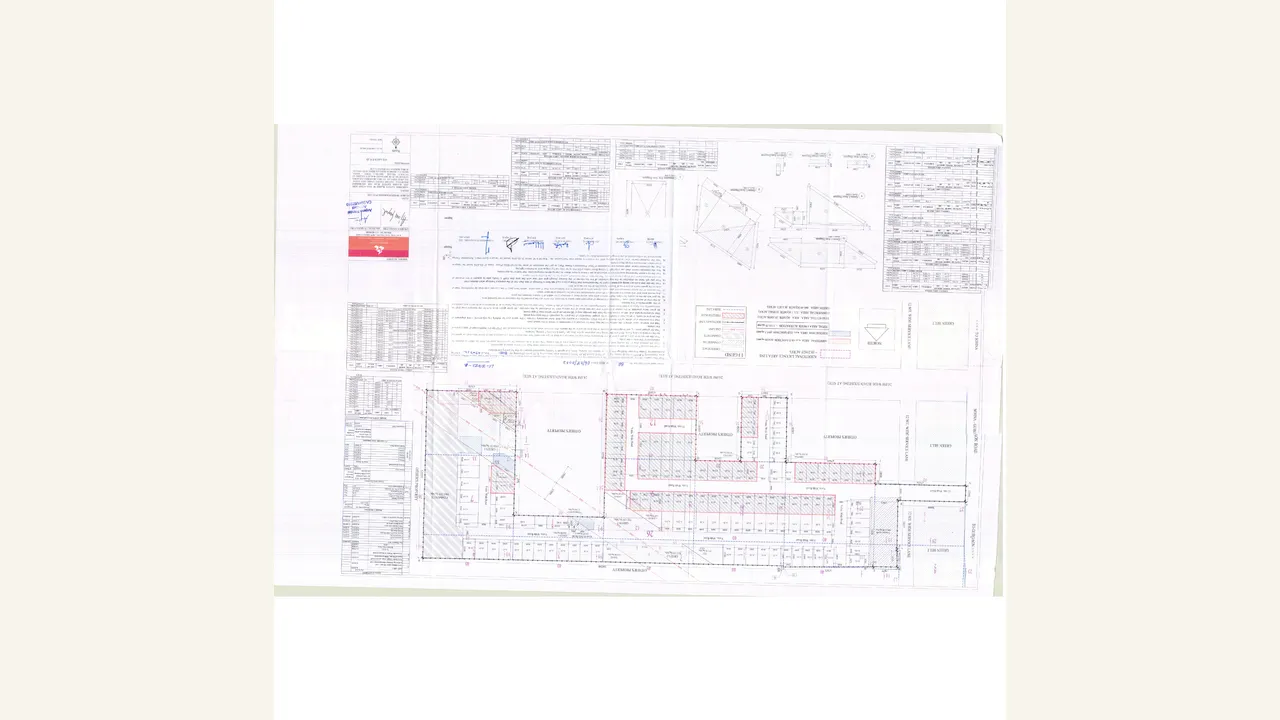 IN CASE OF PLOTTED COLONY, THE LATEST LAYOUT PLAN — visually reviewed for FLORA AVENUE 33 PHASE II. Source-reviewed for FLORA AVENUE 33 PHASE II.