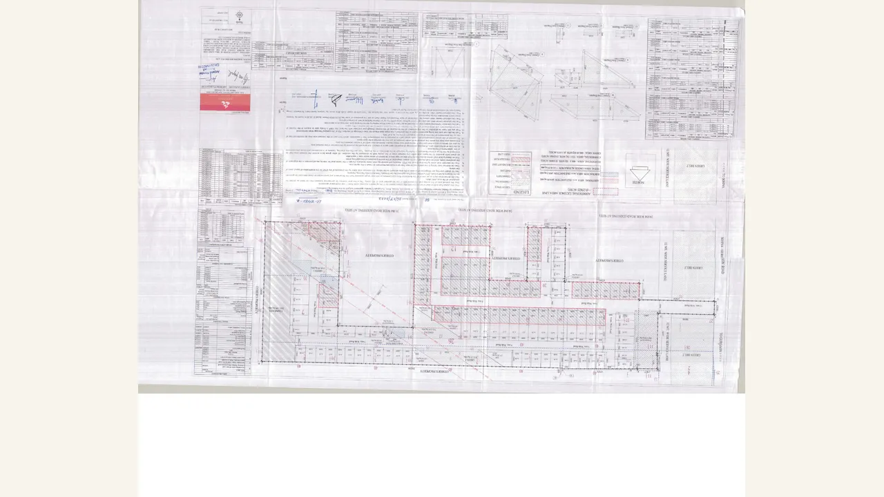 IN CASE OF GROUP HOUSING/ COMMERCIAL SITES, A COPY OF THE APPROVED SITE PLAN — visually reviewed for FLORA AVENUE 33 PHASE III. Source-reviewed for FLORA AVENUE 33 PHASE III.