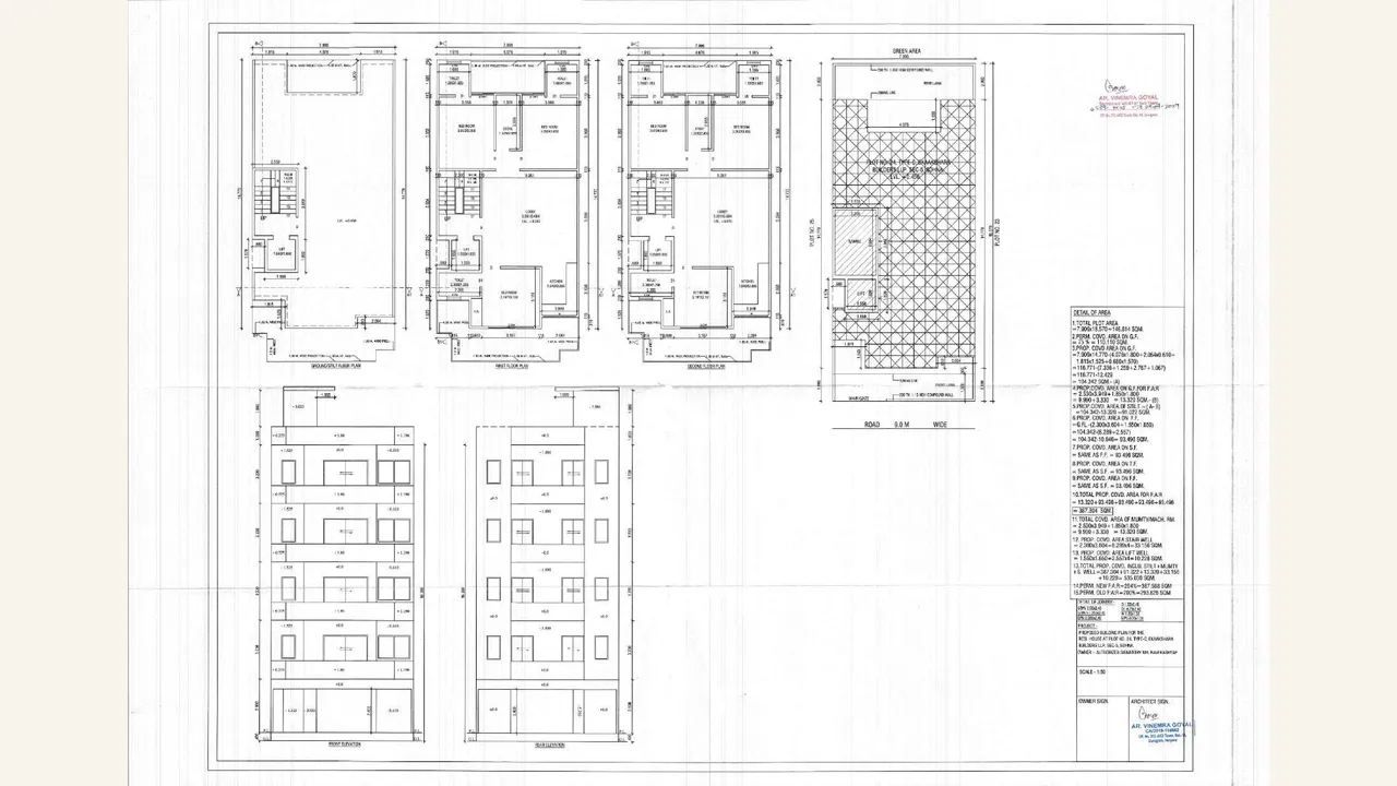 PLOT 24,25,26,27,28,29,30,31 FLOOR PLAN — visually reviewed for GARDEN RESIDENCY II. Source-reviewed for GARDEN RESIDENCY II.