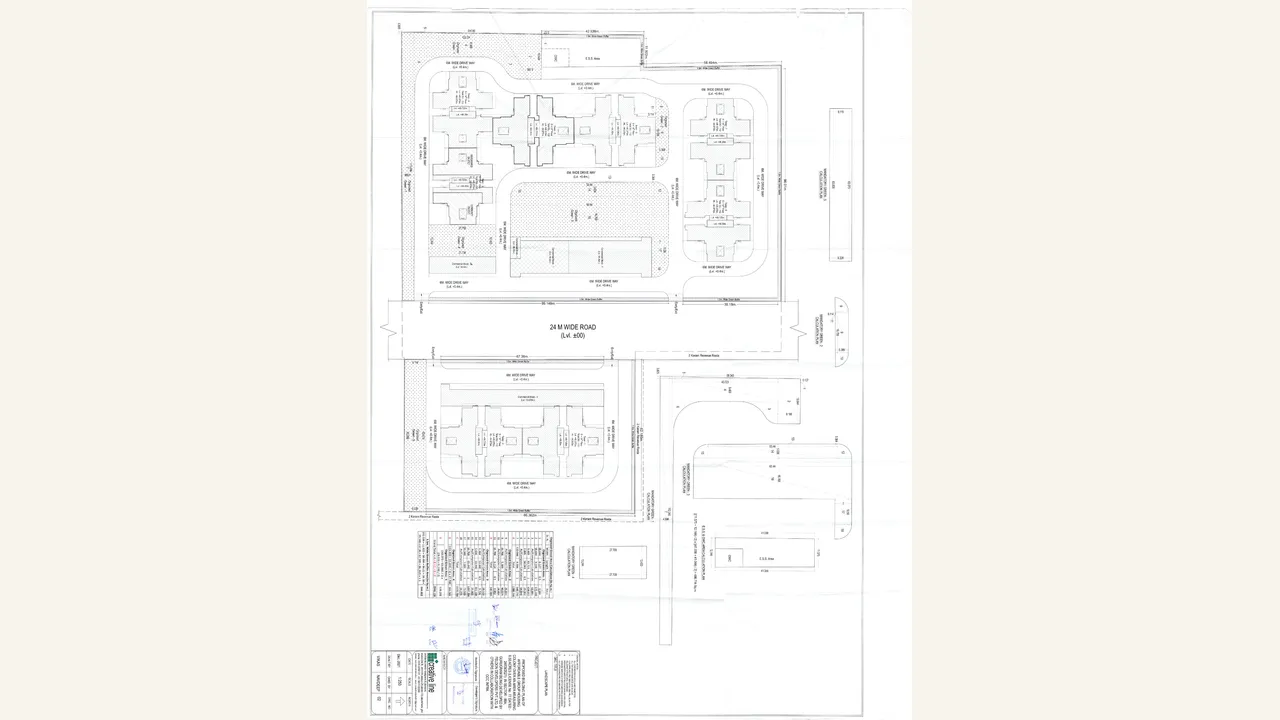 Authority-filed landscape plan for Global Heights 88A