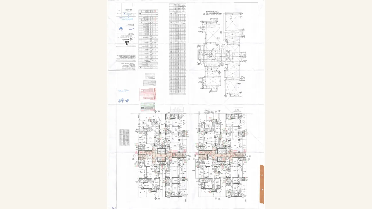 Tower 5 typical-floor plan visually verified for Godrej Samaris