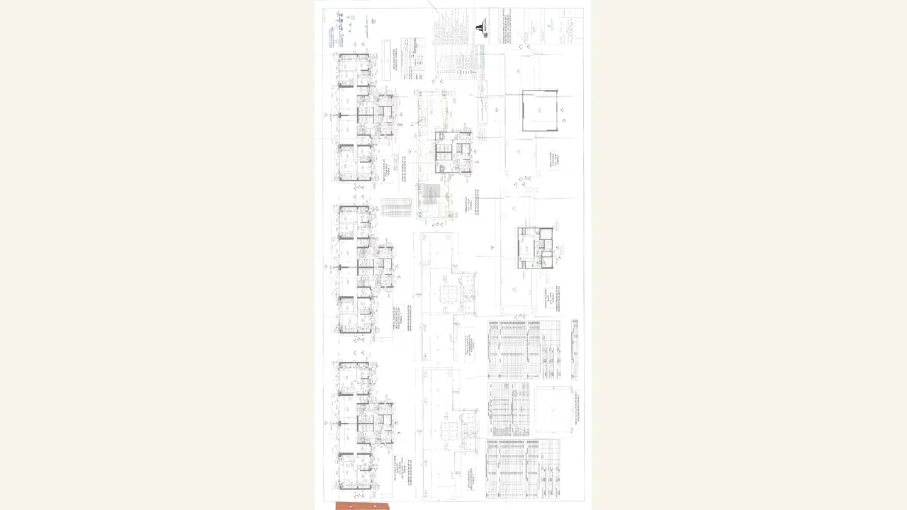Rendered 1-page HRERA upload labelled “2ND FLOOR PLAN TERRACE REFUGEE AREA TOWER 1”; the reviewed sheets visibly contain Sora authority-plan, tower, section, elevation, floor, basement or services material for Plot GH-21/Sector 53.