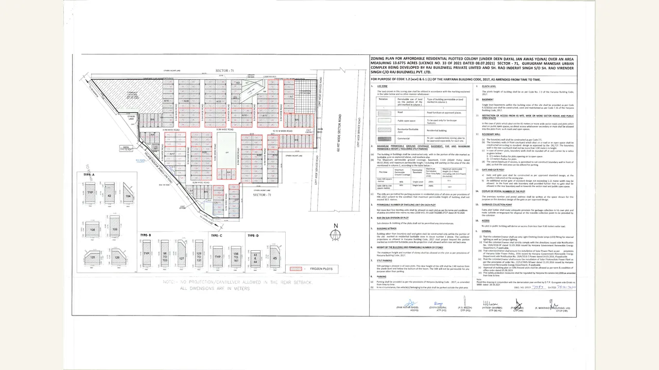 Good Earth 71 — approved plans