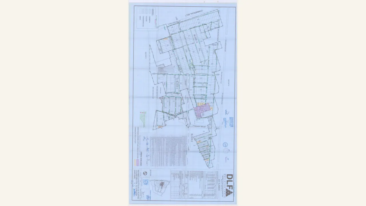 Authority-filed service plans for DLF Alameda Sector 73
