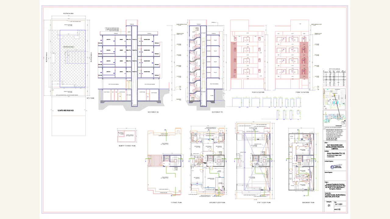 Third authority-filed building plan for DLF City Phase III