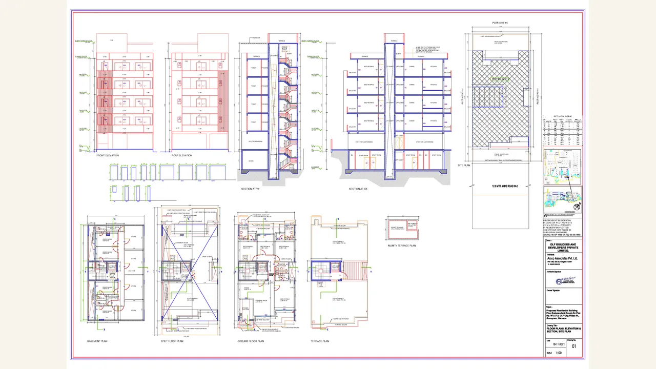 Second authority-filed building plan for DLF City Phase III