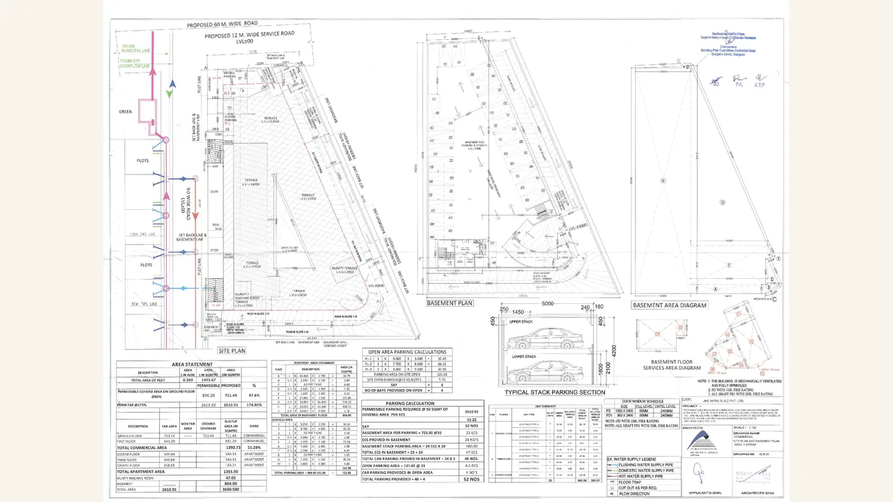 JMS GROUP ELEGANTE — approved plans