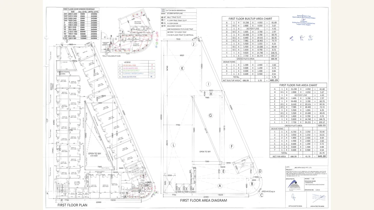 FIRST FLOOR reviewed for JMS GROUP ELEGANTE