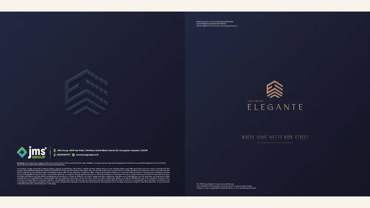 Promoter Marketing/Project-Report Document reviewed for JMS GROUP ELEGANTE